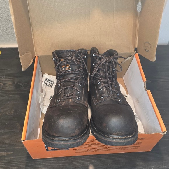 Timberland Pro Pit Boss 6 Inch‎ Steel-Toe Work Boot Brown Sz 11 main image 6